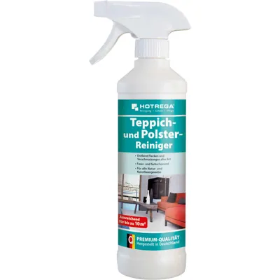 Produktbild von HOTREGA Teppich und Polster Reiniger 500 ml - Entfernung von Flecken und Schmutz