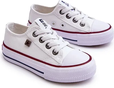 Zdjęcie produktu dla Dziecięce Klasyczne Trampki Big Star DD374160 Białe 32