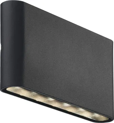 Produktbild von Nordlux Wandleuchte Kinver, schwarz, IP54, 84181003