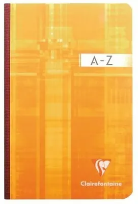 Image de Clairefontaine 9649C Clairefontaine Répertoire broché,170 x 220 mm, quadrillé 5x5
