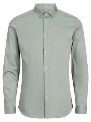 Obrázok produktu pre Jack & Jones, pánska košeľa s dlhým rukávom, zelená, veľkosť M