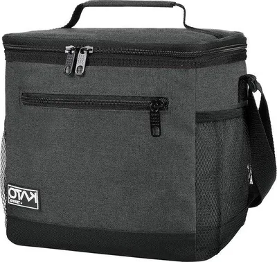 Produktbild von Famanu Isolierte Lunchtas für Erwachsene und Kinder - Leakproof Thermobox - Schwarz