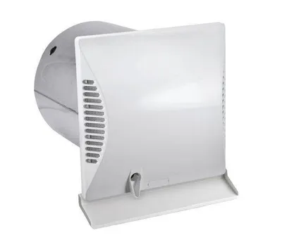 Image de Glen Dimplex, manchon mural rond avec plaque de finition murale DL 50 RP