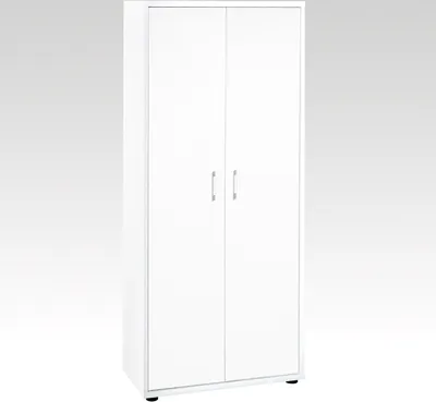 Produktbild von Aktenschrank 5 OH, STETTIN-16 weiss, B x H x T:  65 x 182 x 34 cm