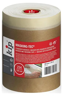 Obrázok produktu pre Ochranná fólia 2 v 1, 180 mm x 25 m, odolná voči teplu až do 80 °C, určená na maliarske práce