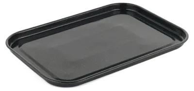 Zdjęcie produktu dla Blacha do pieczenia emaliowana stal 36 cm Czarna do piekarnika