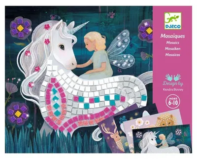 Immagine prodotto di Djeco Kit Mosaico mondo incanta