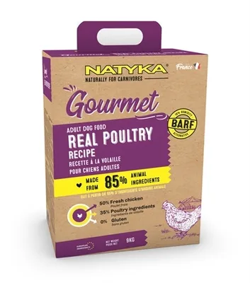 Productafbeelding van Natyka Gourmet Adult Poultry 9KG