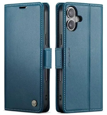 Zdjęcie produktu dla Etui portfel skórzane do telefonu pro max RFID blokada karty
