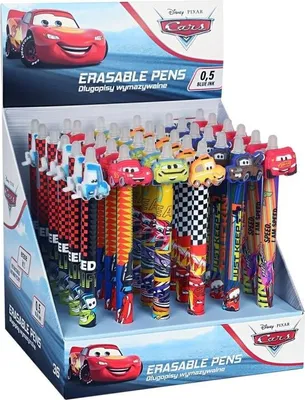 Obrázok produktu pre Gumovateľné pero Cars - mix motívov