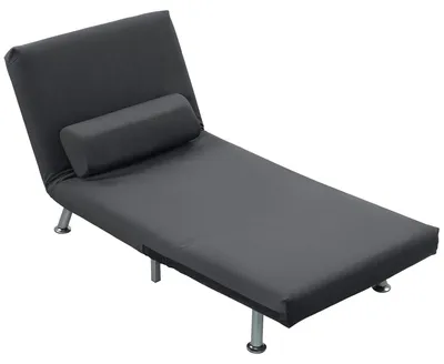 Productafbeelding van HOMCOM: Opklapbed, slaapstoel, gastenbed, slaapbank, inklapbare matras, bed