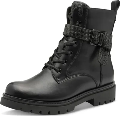 Produktbild von MARCO TOZZI by Guido Maria Kretschmer Damen Stiefeletten zum Schnüren mit Schnal
