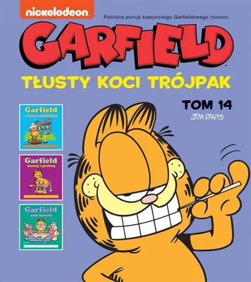 Immagine prodotto di Garfield T.14 Tłusty koci trójpak