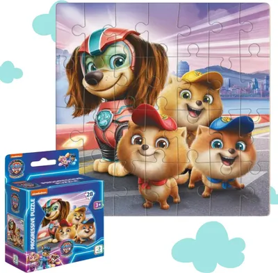 Produktbild von Paw Patrol Little Heroes Puzzle 28 Teile Für Die Jüngsten Zum Zusammensetzen