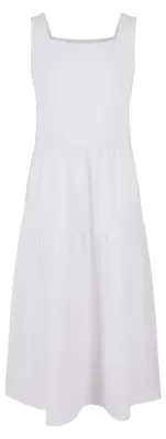 Produktbild von Urban Classics - "Valance" Kleid 7/8 für Mädchen - Sommer TN320 (116) (Weiß)