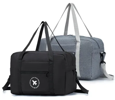 Produktbild von Reisehandgepäck, 40x20x25 cm, wasserdicht, faltbar, Nylontasche, ideal für Wochenendausflüge