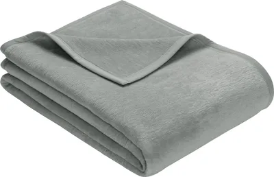 Produktbild von Erwin Müller Wohndecke Triest" silber 100x150 cm"