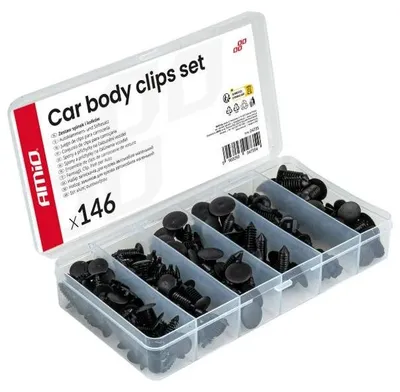 Produktbild von AMiO Halteclipsatz Karosserie 04735 Kunststoff
