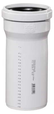 Produktbild von Osma Skolan Safe SKEM schallgedämmtes Abflussrohr DN 135 x 5,3 x 250 mm, hellgrau