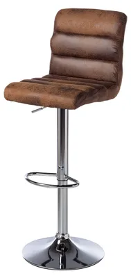 Produktbild von home24 Barstuhl - Kunstleder / Metall