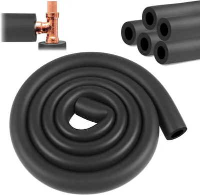 Imagen del producto de Aislamiento para tuberías de 19 mm, espuma flexible, 1 metro, para tuberías de calefacción