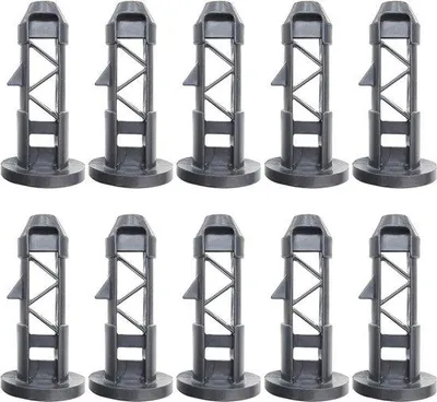 Produktbild von 10 Stück Abfallbehälter-Deckelverschlüsse, passend für 240 Liter