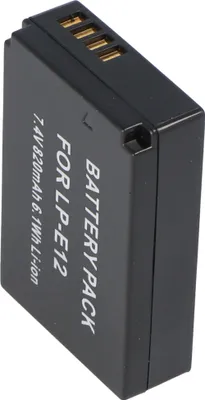 Obrázok produktu pre Akumulátorová batéria AccuCell vhodná pre digitálny fotoaparát CANON LP-E12, EOS M