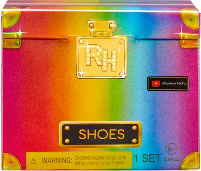 Produktbild von Rainbow High Accessories Studio Series 1, S Assortment in PDQ, Puppenschuhe, 6 Jahr(e)