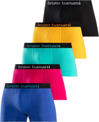 Produktbild von Bruno Banani Boxer 5 er-Pack blau, pink, mint, gelb, schwarz Größe XXL