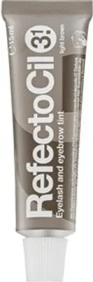 Produktbild von Barva na řasy a obočí Refectocil 15 ml, 3.1 světlehnědá