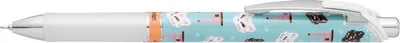 Obrázok produktu pre Pentel EnerGel Kawaii Gélové pero modré 0,5 mm - Kitsune