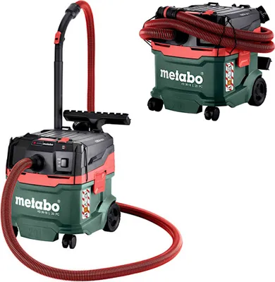 Zdjęcie produktu dla Metabo AS 36-18 L 20 PC, Suchy i Mokry, Czarny, Zielony, Czerwony, Polar, L, Przyciski, 20 l