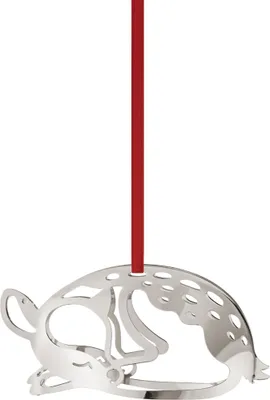 Image de Georg Jensen - Ornement de Noël Rehkitz 2023, Palladium