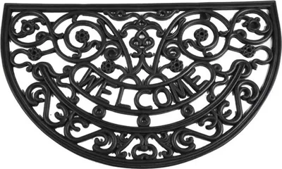 Image de SIENA GARDEN Tapis caoutchouc antique semi-circulaire 45x75 cm