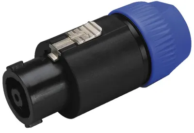 Produktbild von Neutrik NTR-NL8FC, Schwarz, Blau, Messing, Polyamid, Zink Stahl, UL,CSA, UL 94 HB, IEC 68-2-20, -30 - 80 °C, 35,4 mm, 85 mm