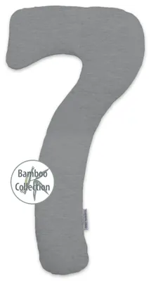 Produktbild von Theraline Stillkissen My7 Melange mittelgrau