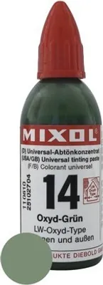 Produktbild von MIXOL® Abtönkonzentrat 14 Oxyd grün 20 ml