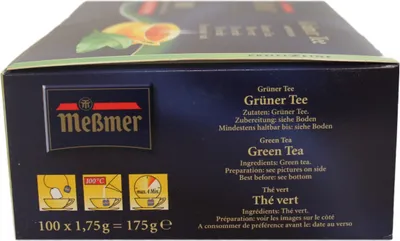 Produktbild von Messmer Grüner Tee 100 Beutel