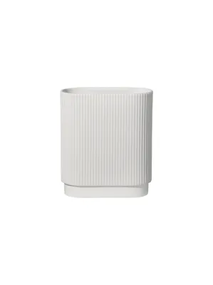 Produktbild von ASA Selection artdeco Vase weiß 17 × 8,5 cm