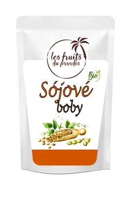 Obrázek produktu pro Sójové boby BIO 500 g LES FRUITS DU PARADIS