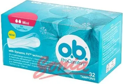 Produktbild von O.B.ProComfort Ultimate Mini komfortowe tampony 1op.- 32szt