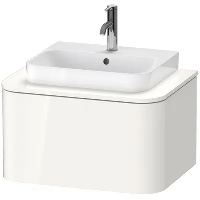 Produktbild von Konsolenunterschrank HAPPY D.2 PLUS 354x650x480mm weiß hochglanz weiß hochglanz