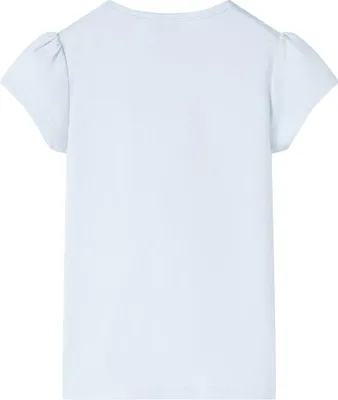 Produktbild von vidaXL Kinder-T-Shirt Hellblau 140