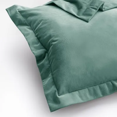 Zdjęcie produktu dla Poszewka na poduszkę Zestaw 2 poduszek dekoracyjnych 50x70 cm Miętowe aksamitne poduszki dekoracyjne Pokój dzienny Side