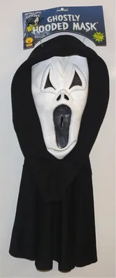 Produktbild von Latex Scream Maske mit Kapuze