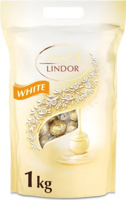 Obrázek produktu pro LINDOR pralinky Bílá čokoláda 1000g