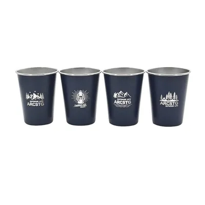Imagen del producto de Vaso de acero inoxidable de alta calidad para llevar, portátil, duradero y versátil, color azul