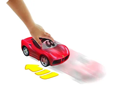 Immagine prodotto di BB Junior Press&Charge: auto giocattolo Ferrari 488GTB