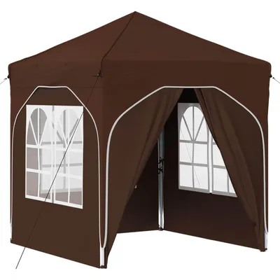 Immagine prodotto di Tenda per feste a pop-up 192 x 192 x 245 cm Marrone