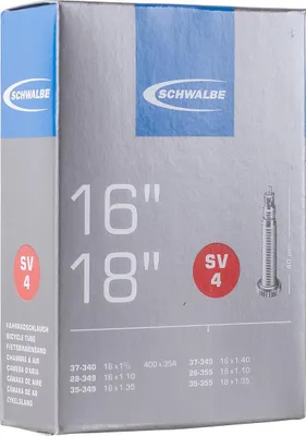 Produktbild von Schwalbe Schlauch SV4 40mm (16"/18") 28/37-340/355